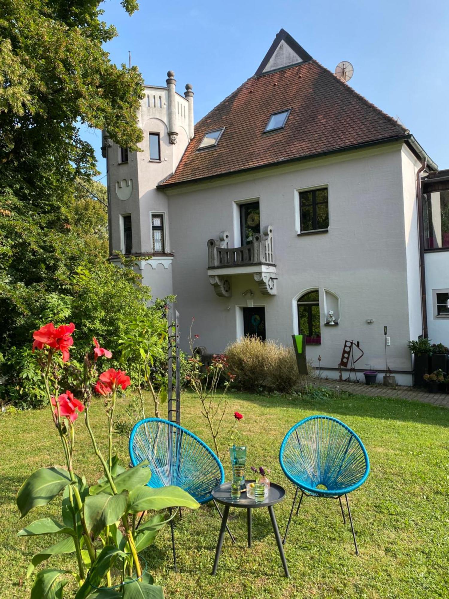 Ferienwohnung In Historischer Villa Mit Gartennutzung Furth im Wald Exterior foto